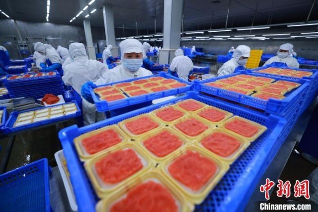 山東威海海洋預制菜海外飄“鮮”